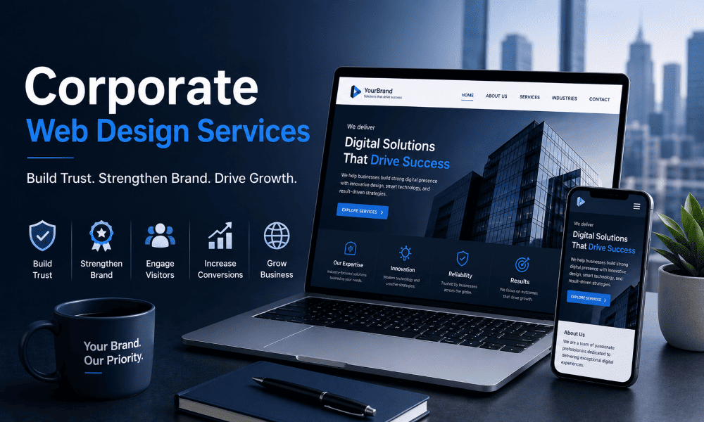 Corporate Web Design Services That Build Brand Authority